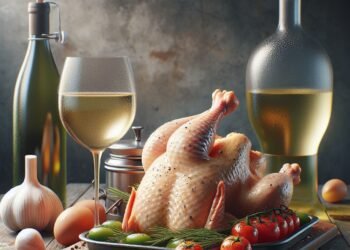 Receita de Frango ao Vinho Branco