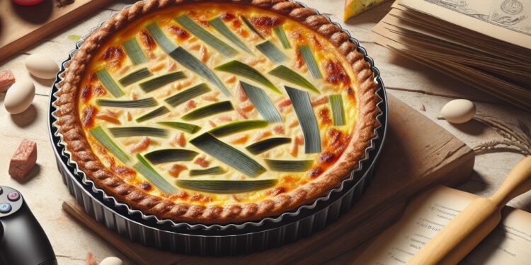 Quiche de Alho Poró: Receita Completa e Sofisticada