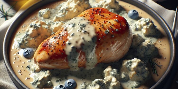 Frango ao Molho de Gorgonzola