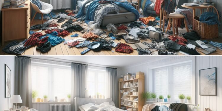 Transforme sua casa bagunçada em um ambiente organizado