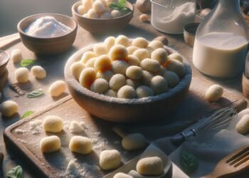 Receita de nhoque de batata caseiro