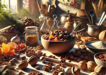 Receita de farofa de natal com castanhas e frutas secas: passo a passo