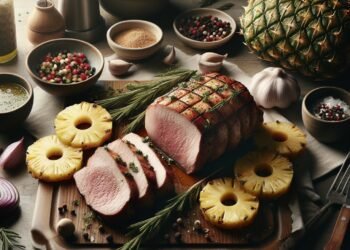 Passo a passo para preparar tender de porco com abacaxi