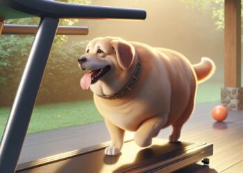 Rotina de Exercícios para Cães Obesos