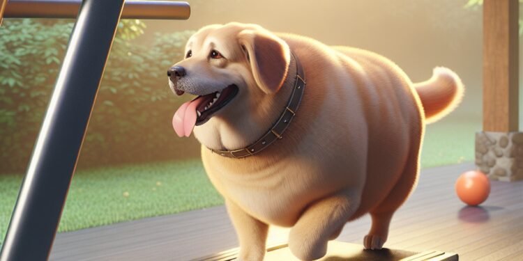 Rotina de Exercícios para Cães Obesos