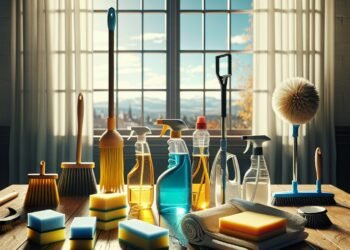 Como montar um kit básico de limpeza para facilitar a faxina