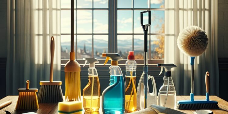 Como montar um kit básico de limpeza para facilitar a faxina