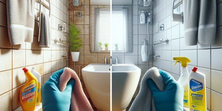 Limpeza e desinfecção no banheiro: conheça as diferenças