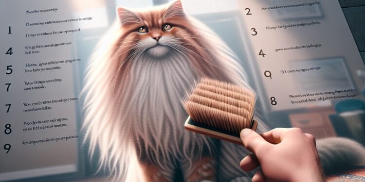 Dicas de Higiene para Gatos de Pelo Longo