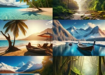 As melhores épocas do ano para viajar para destinos paradisíacos