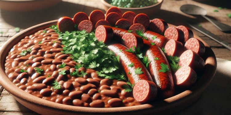 Como fazer um delicioso tutu à mineira com linguiça calabresa