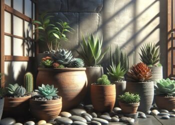 Jardim de suculentas: um oasis em casa