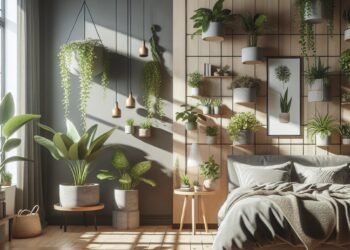10 maneiras de incluir plantas na decoração do quarto de casal