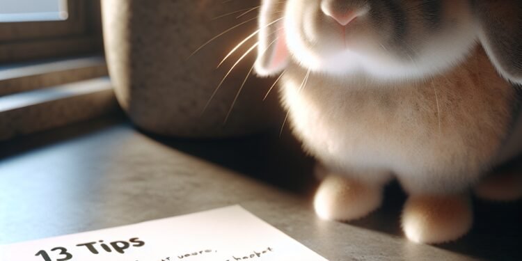 Dicas de como cuidar de um coelho de estimação