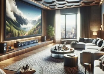 Transforme sua sala em um cinema em casa