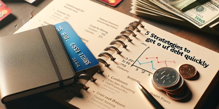 Estratégias para sair das dívidas rapidamente