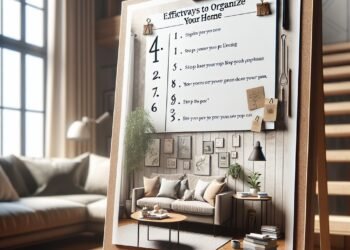 Como organizar sua casa de forma eficiente: tutoriais passo a passo