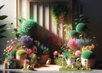 Dicas para transformar um espaço pequeno em um jardim charmoso