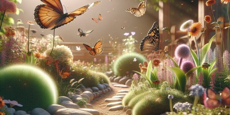 Como criar um jardim de borboletas