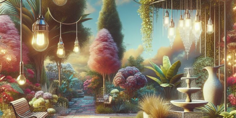 5 ideias criativas para decorar seu jardim