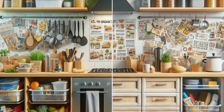 Dicas simples para organizar sua cozinha de forma eficiente: tutoriais passo a passo