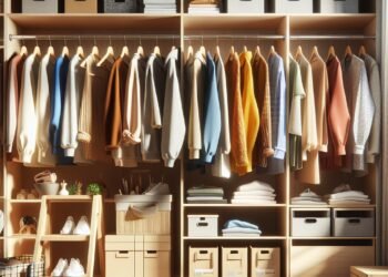 Como organizar seu armário de forma prática e funcional