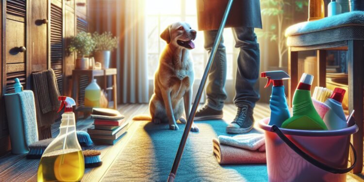 10 truques de limpeza para quem tem animais de estimação em casa