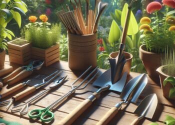 5 ferramentas essenciais para jardinagem