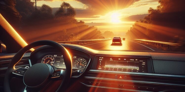 Trilha sonora para uma viagem de carro ao pôr do sol