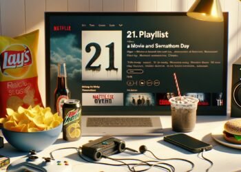 Playlist para um dia de maratona de filmes e séries