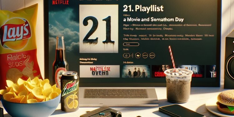 Playlist para um dia de maratona de filmes e séries