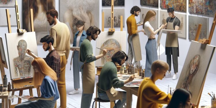 Conheça os artistas em ascensão que estão sendo cobiçados por colecionadores em 2025