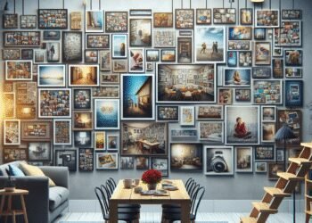 Como criar uma galeria de fotos em sua casa de maneira criativa: tutoriais passo a passo