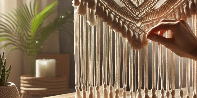 Aprenda a fazer uma cortina de macramê para sua casa com estas dicas práticas