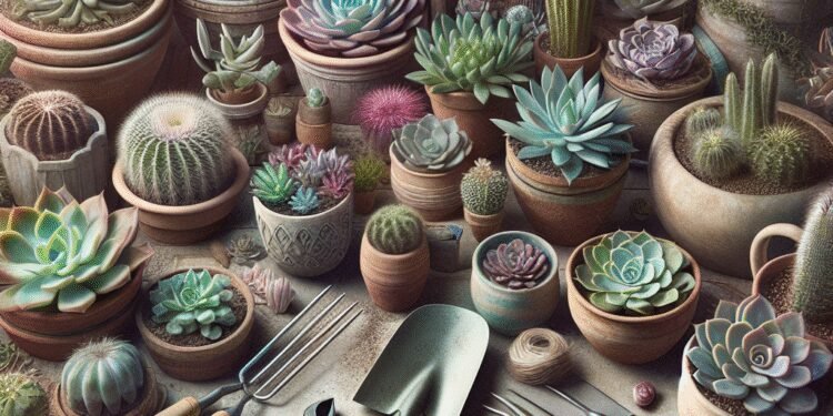 Dicas para montar um jardim de suculentas