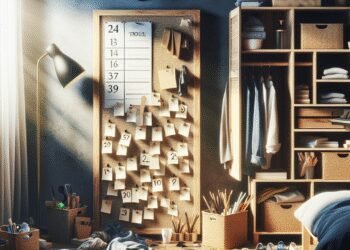 Dicas simples para organizar seu quarto de forma eficiente: tutoriais passo a passo