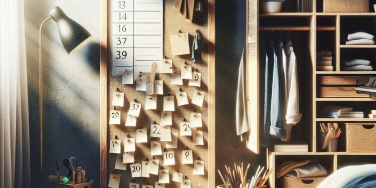 Dicas simples para organizar seu quarto de forma eficiente: tutoriais passo a passo