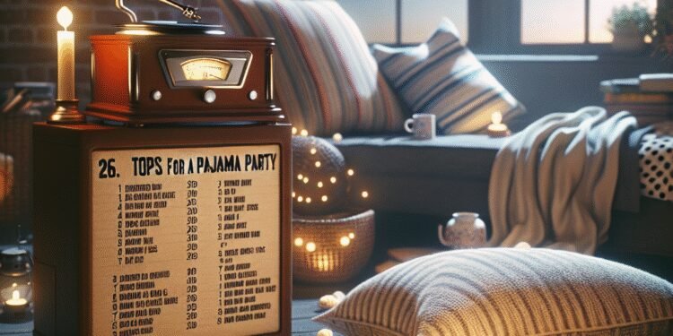 As 10 melhores músicas para uma festa do pijama