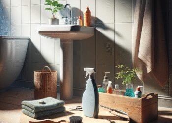 10 truques de limpeza para banheiros pequenos