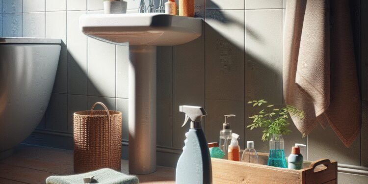 10 truques de limpeza para banheiros pequenos