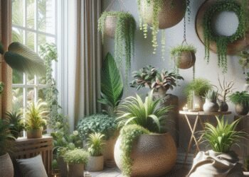 5 ideias de decoração com plantas para o seu jardim