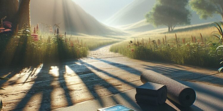 Músicas para uma sessão de ioga ao ar livre