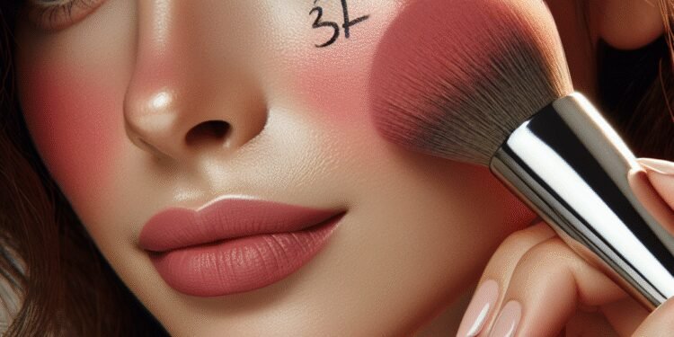 Passo a passo de como aplicar blush de forma natural