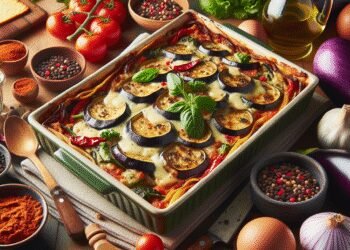 Receita Vegetariana de Lasanha de Berinjela Passo a Passo: Ingredientes, Quantidades, Rendimento e Dicas