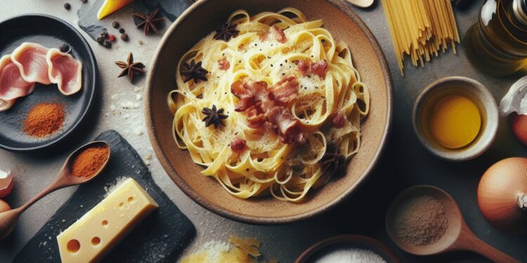 Passo a passo para macarrão à carbonara tradicional, ingredientes e dicas extra
