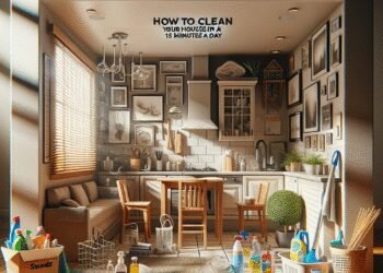Como Limpar Sua Casa em 15 Minutos por Dia