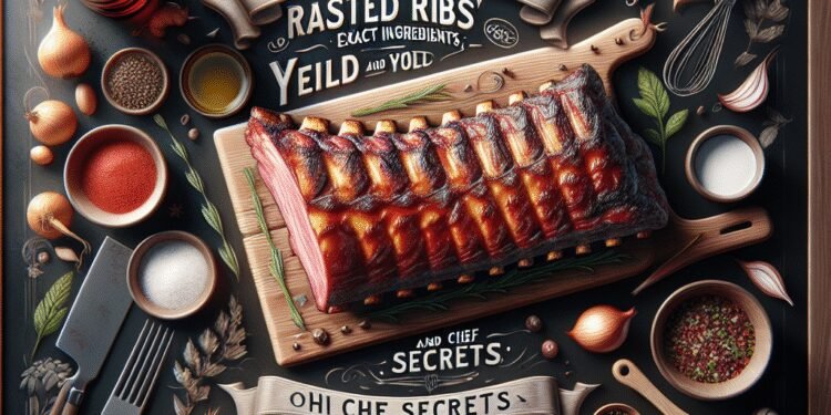 Como Fazer Costela Assada Perfeita: Ingredientes Precisos, Rendimento e Segredos de Chef