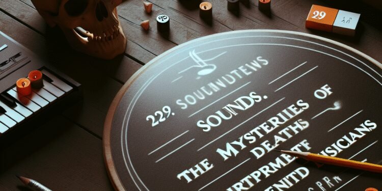 Os mistérios das mortes prematuras de músicos talentosos