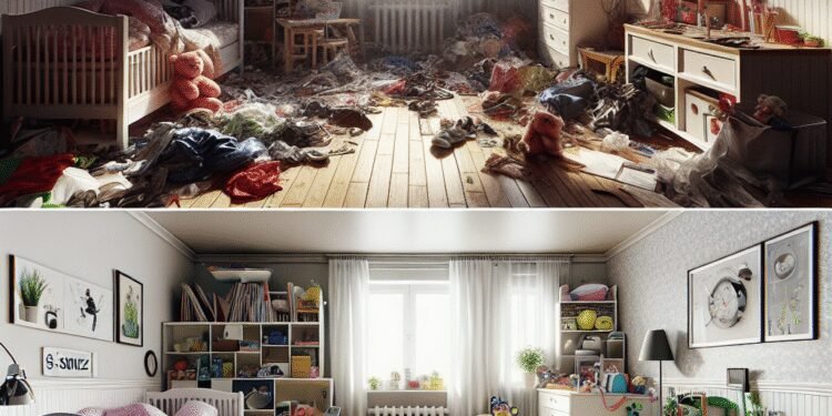 O Antes e Depois Mais Incrível de um Quarto de Criança