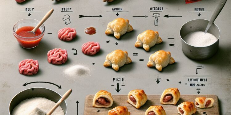 Passo a Passo do Pastelzinho de Carne, Com Quantidade Certinha dos Ingredientes e Rendimento
